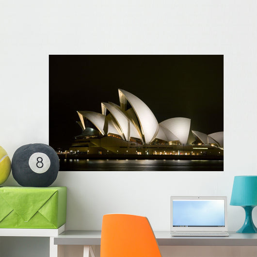 Opera House Night Wall Decal