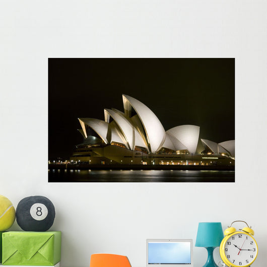 Opera House Night Wall Decal