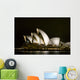 Opera House Night Wall Decal