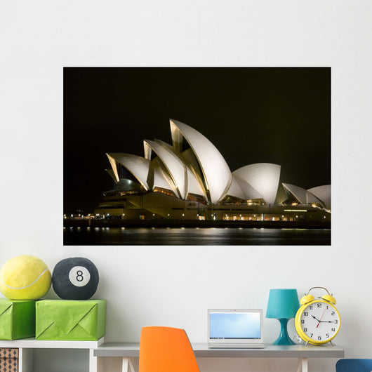 Opera House Night Wall Decal