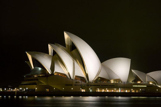 Opera House Night Wall Decal