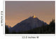 Sunrise Lights up Mountain Wall Decal