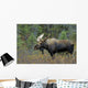 Moose Forest Wall Decal Design 2