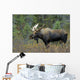 Moose Forest Wall Decal Design 2