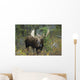Moose Forest Wall Decal Design 1