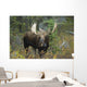 Moose Forest Wall Decal Design 1