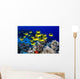 USA, School of Raccoon Butterflyfish Wall Mural