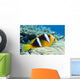 Orange-Fin Anemonefish over Anemone Wall Mural