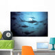 Southern Bluefin Tuna Circle In A Holding Pen Wall Mural