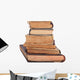 Stack of Antique Books Wall Decal
