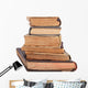 Stack of Antique Books Wall Decal