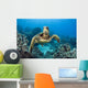 USA, Green Sea Turtle Wall Mural