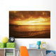 USA, Hawaii, Oahu, Sunset over Pacific Ocean Wall Mural