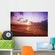 USA, Hawaii, Oahu, Sunset over Pacific Ocean Wall Mural
