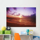 USA, Hawaii, Oahu, Sunset over Pacific Ocean Wall Mural