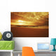 Hawaii, Oahu, North Shore, Beautiful Sunset Over The Ocean Wall Mural