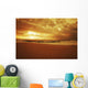 Hawaii, Oahu, North Shore, Beautiful Sunset Over The Ocean Wall Mural