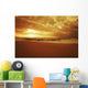 Hawaii, Oahu, North Shore, Beautiful Sunset Over The Ocean Wall Mural