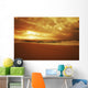 Hawaii, Oahu, North Shore, Beautiful Sunset Over The Ocean Wall Mural