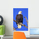 Alaska, Haines Bald Eagle Reserve, Bald Eagle Perched On A Branch Wall Mural