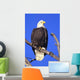 Alaska, Haines Bald Eagle Reserve, Bald Eagle Perched On A Branch Wall Mural