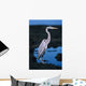 Galapagos, Great Blue Heron Wall Mural