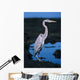 Galapagos, Great Blue Heron Wall Mural