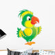Funny Parrot Wall Decal