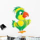 Funny Parrot Wall Decal