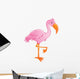 Pink Flamingo Wall Decal