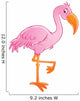 Pink Flamingo Wall Decal