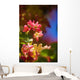 Hawaii, Maui, Close-Up Of Blossoms Of A Shower Tree Wall Mural