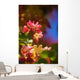 Hawaii, Maui, Close-Up Of Blossoms Of A Shower Tree Wall Mural