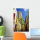 USA, Hawaii, Oahu, Surfboards lined up at Waikiki Beach Wall Mural