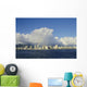 USA, Hawaii, Oahu, Rainbow over Waikiki Wall Mural