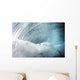 Hawaii, Crashing Blue Underwater Wave Wall Mural