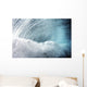 Hawaii, Crashing Blue Underwater Wave Wall Mural