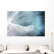 Hawaii, Crashing Blue Underwater Wave Wall Mural