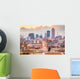 Des Moines Iowa Skyline Morning Wall Decal