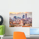 Des Moines Iowa Skyline Morning Wall Decal