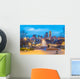 Des Moines Iowa Skyline Street Wall Decal