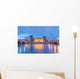 Des Moines Iowa Skyline River Wall Decal