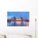Des Moines Iowa Skyline River Wall Decal