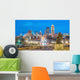 Des Moines Iowa Skyline Distant Wall Decal