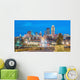 Des Moines Iowa Skyline Distant Wall Decal
