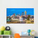 Des Moines Iowa Skyline Distant Wall Decal