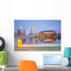 Des Moines Iowa Skyline Wall Decal