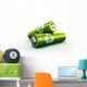Green Battery Wall Decal