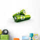 Green Battery Wall Decal