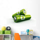 Green Battery Wall Decal